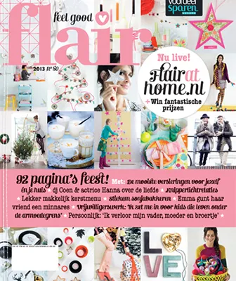 Flair magazine cover