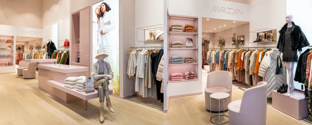 MarcCain Store Den Bosch retailfotografie interieurfotografie visual merchandise