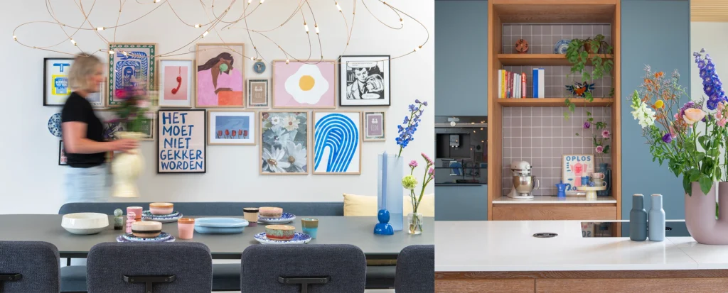 Interieurfotografie kleurrijk wonen woningfotografie Nine Dots Interieur